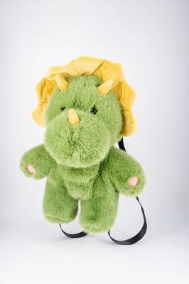 Kawaii Stuffed Animal Backpack Archie Green Anime Dinosaur Plush Bag 30cm-50cm