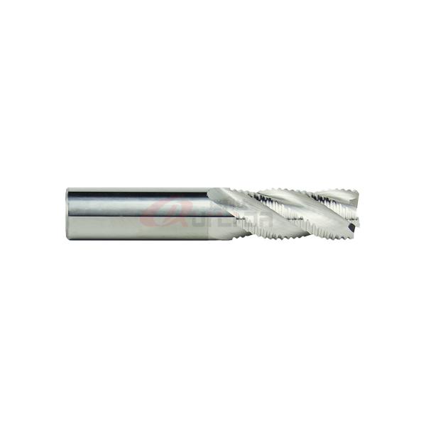 HRC50 1/2 extremidade Mills For Steel Or Aluminum do Roughing do carboneto de 4 flautas