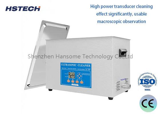 High Power Stainless Steel Ultrasonic Cleaner for Macroscopic Observation