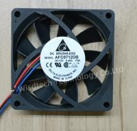 AFC0712DB-F00 Ventiladores de corriente continua Ventilador 70x15mm 12VDC 41.95CFM Esfera de 4 cables de plomo Bloqueo del rotor Sensor Tach/PWM