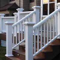 Decking da plataforma composta de WPC e balaustrada compostos de cerco Moistureproof