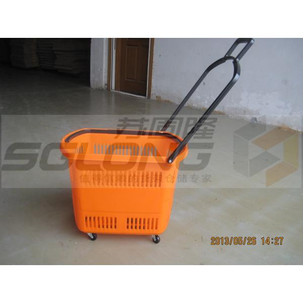 Cestos de compras 20L de pouco peso do supermercado do elevado desempenho - capacidade 68L