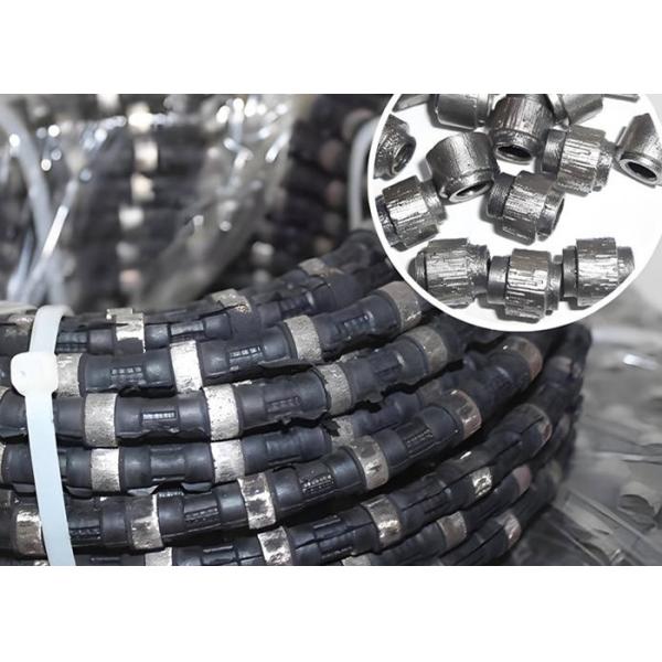 Vacuum Sintered Diamond Wire Saw Beads Anti-Wear for Granite Marble Quarrying