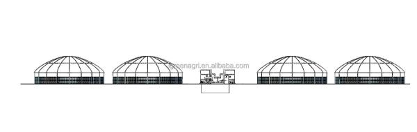PVC Tarpaulin Ras Recirculating Aquaculture System With Automatic Feeding