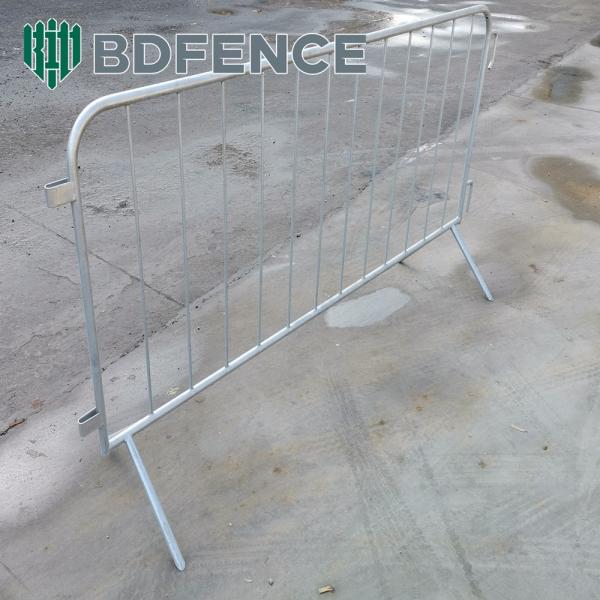 Heavy Duty Galvanized Steel Barricades Concert Low Maintenance