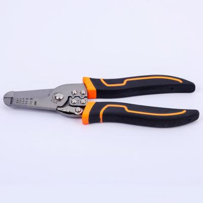 Multi Function 134g Cable Striper Crimping Cutting ANSI Wire Stripping And Twisting Tool