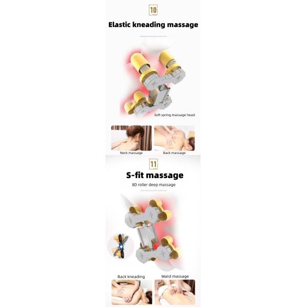 Massage Function  Electric Full Body Spa Treatment Massager Recliner for Salon Furniture