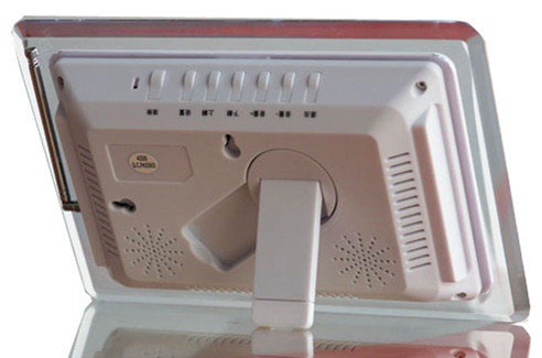 Hospital wireless nurse call system patient wrist button display room bed number receiver