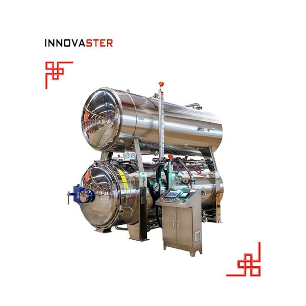 Water Medium Static Retort Sterilizer for Large Autoclave Meat Physical Sterilization