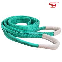 Élingues de levage et courroies de double oeil de boucle 3 tonnes de 2m industriels 6m 10m