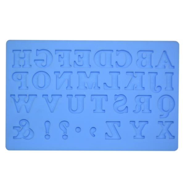 Silicone Baking Utensils Cake Baking Tool Food Grade Mat 3d Capital Letters Fondant Molds