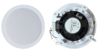 6 Inch 6W ABS Ceiling Speaker In Ceiling Surround Sound Speakers