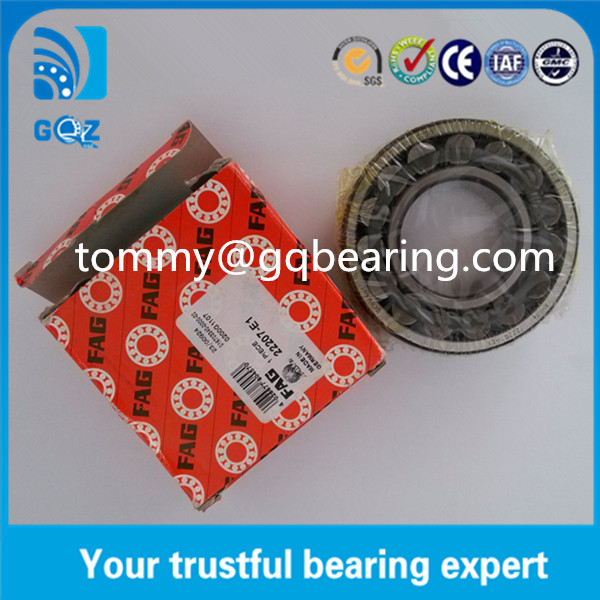 Spherical High Precision Roller Bearing , Car Wheel Roller Bearing FAG 22207-E1