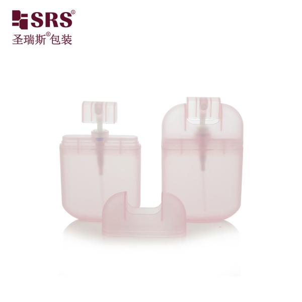 PWU006 20ML 30ML Customize Color Plastic PP Semi-Transparent Card Shape Sprayer Bottle