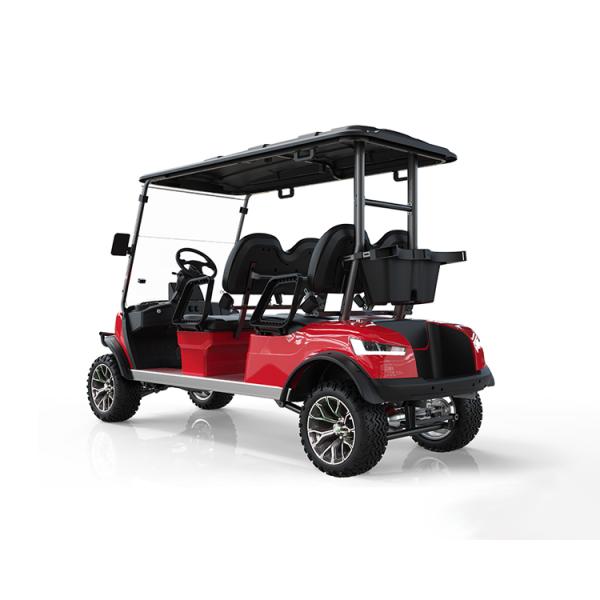 Max Speed 25-30km/h Front Disc Rear Disc Brake System NL-JY4.G 4 Passenger Electric Hunting Car Electric Golf Cart for Club