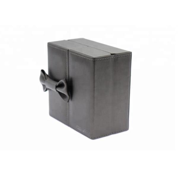 ROHS Leather Jewelry Packaging Boxes , Mirrored Jewellery Box For Travel