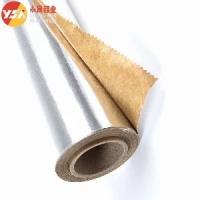 Papier kraft laminé avec feuille d'aluminium 8011 pour emballage, résistant à l'humidité, isolant thermique et résistant à la déchirure, adapté à l'emballage alimentaire