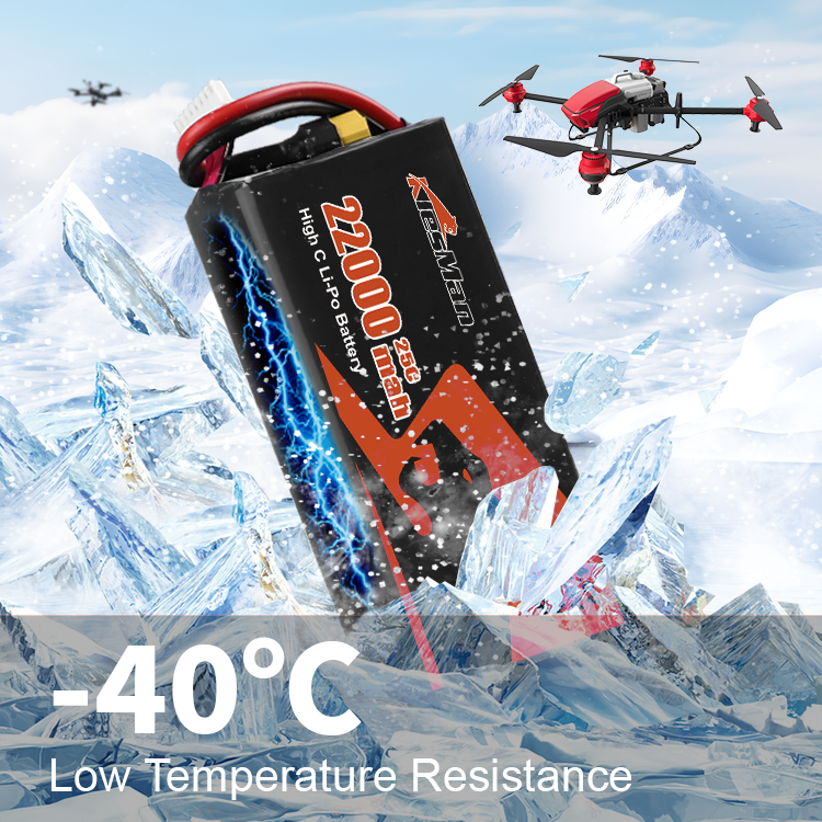 FPV Drone  Batteries   8S1P 29.6V  30C 16000mAh 22000mAh 24000mAh XT90  Lipo Battery for 15 Inch FPV Drone