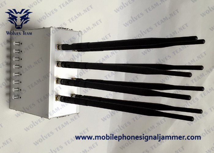 Охлаждающие вентиляторы полностью антенна Multi диапазонов Jammer GSM 3G 4G 5G Jammer сигнала сотового телефона всенаправленная