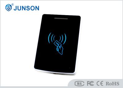 IP65 leitor de cartão sozinho JS-R2017-W de abrigo plástico do controle de acesso do suporte RFID