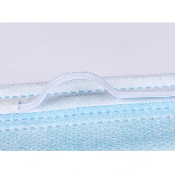 Outdoor Portable 3 Ply Non Woven Face Mask Air Pollution Protection Mask
