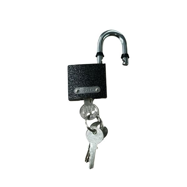20-75mm Solid Iron Body with Plastic Painted Surface Waterproof Painted Iron Padlock