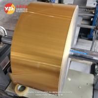 Factory direct chocolate packaging special food grade golden aluminum foil roll, fresh and moisture-proof