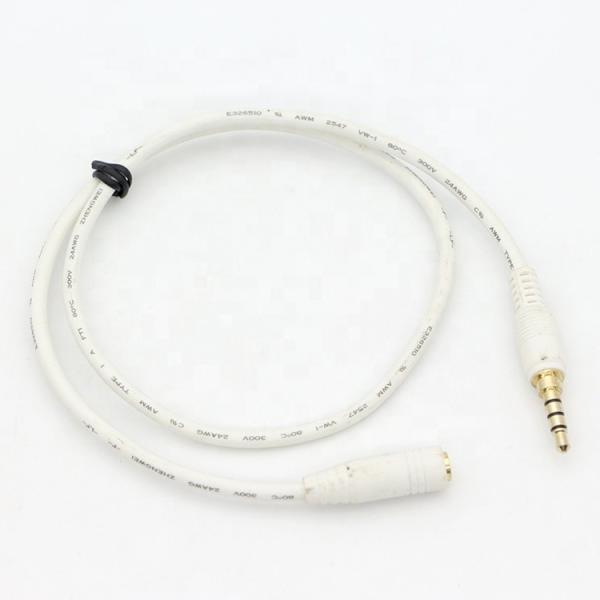 1m 2m 3m  3.5mm 4 Poles TRRS Male Jack To 3.5mm TRRS Female Stereo Aux Audio Extension Cable