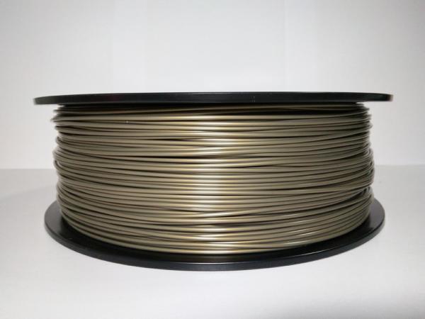 Silver Metal PLA 3D Printer Filament , Pla Plastic Filament 2.2 LBS ( 1.0KG )
