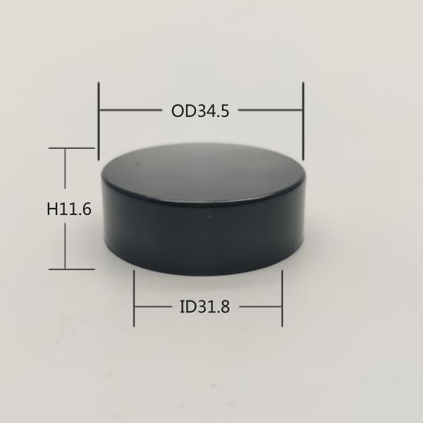 32mm Cracks Impact Plastic Screw Cap , 32/400 Plastic Bottles Disc Top Caps