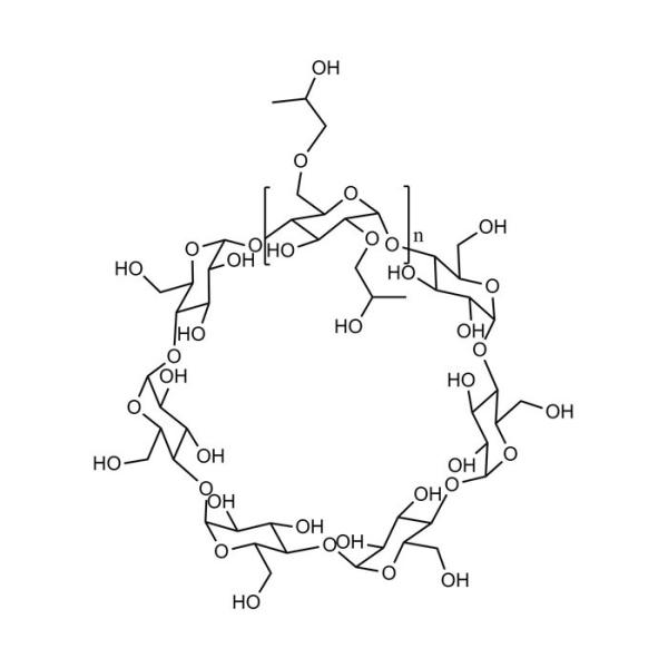 2-Hydroxypropyl ß Cyclodextrin Emulsifier White Powder For Drug Solubilization