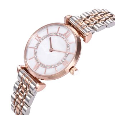New 2019 Japan Quartz Analog Timepieces Stainless Steel Luxury Women Lady Watches Jewelry Wrist Watch