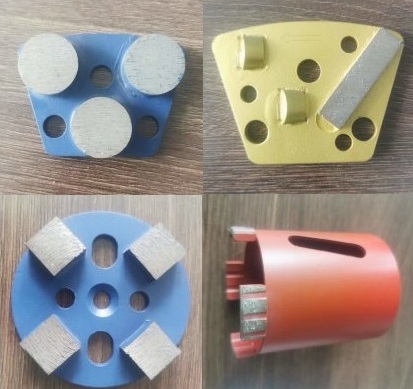 100MM To 250mm Diamond Grinding Pad PCD Marble Polishing Pads