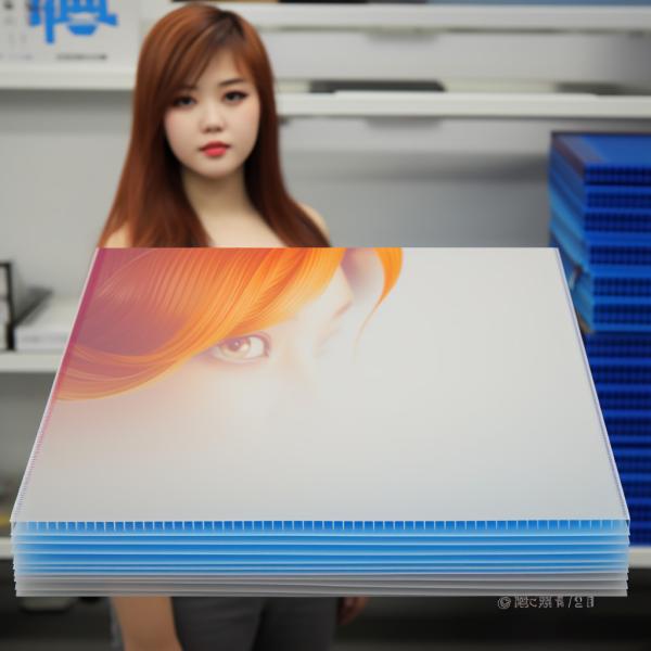 Weather Resistant PP Corrugated Plastic Sheets 2mm  MOQ 500 For Outdoor