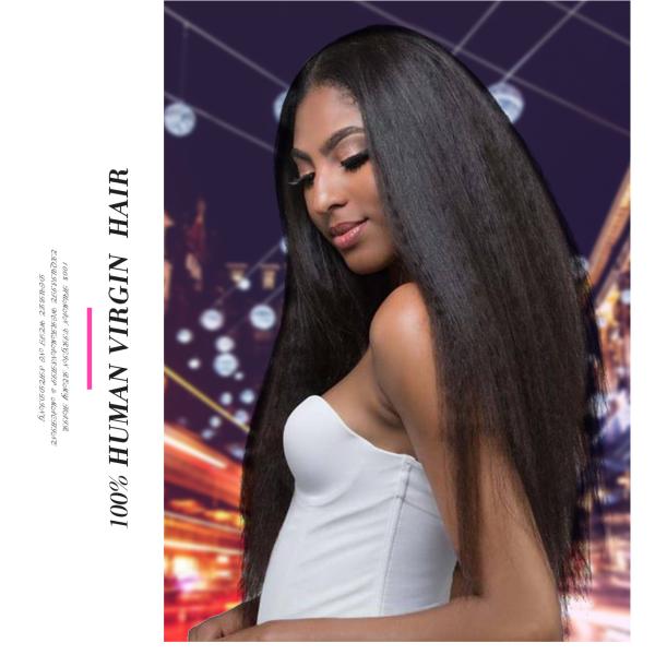 4 Bundles Of Unprocessed Peruvian Human Hair No Synthetic Hair CE Certification