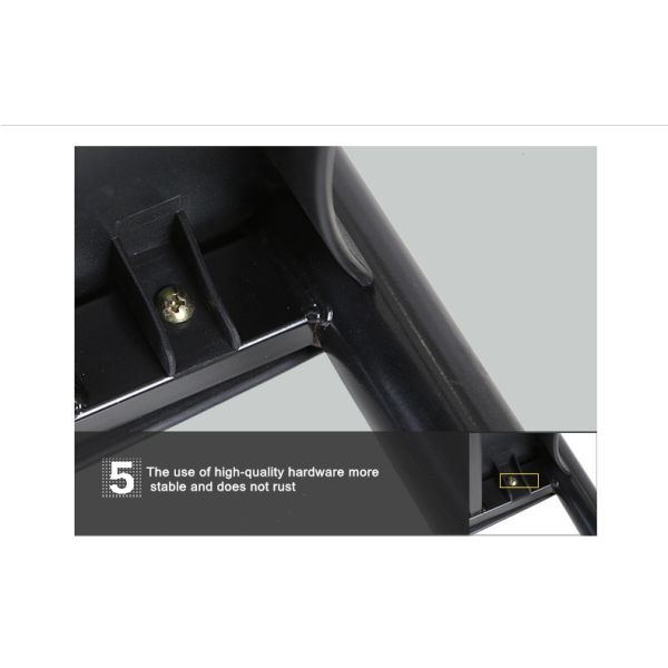 Leisure Chair With Armrest Metal Leg PP Dining Arm Chair Polypropy Plastic Chair