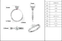 Moissanite branco anel original de Sytle e de Sapphire Platineve Diamonds Jewelry Women