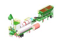 40tph Asphalt Mixing Plant contínuo