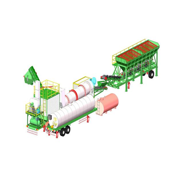 20ТПХ к смесителям барабанчика смешивая завода непрерывного асфальта 120ТПХ/асфа