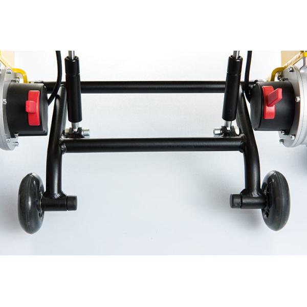 Алюминиевая кресло-коляска сплава 150Wx2 облегченная компактная