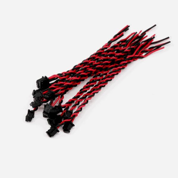 Custom Cable Harness MOLEX 5264 2Pin Connector Plug with 150mm Wire Cables for Wire Harness Assembly