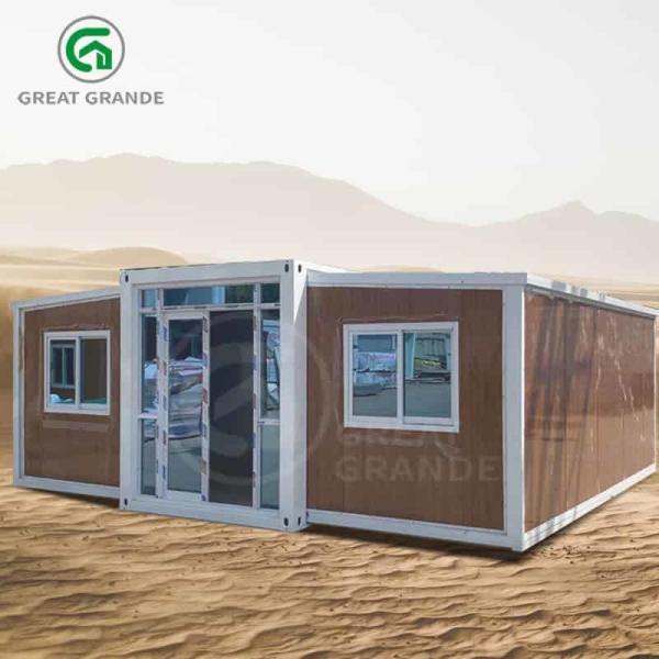 20ft Expandable House Manufacturer Earthquake Resistant Wind Resistant Sound Insulation