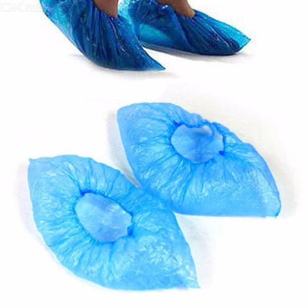Non Woven Pe Disposable Boot Covers , Disposable Foot Covers Heavy Duty