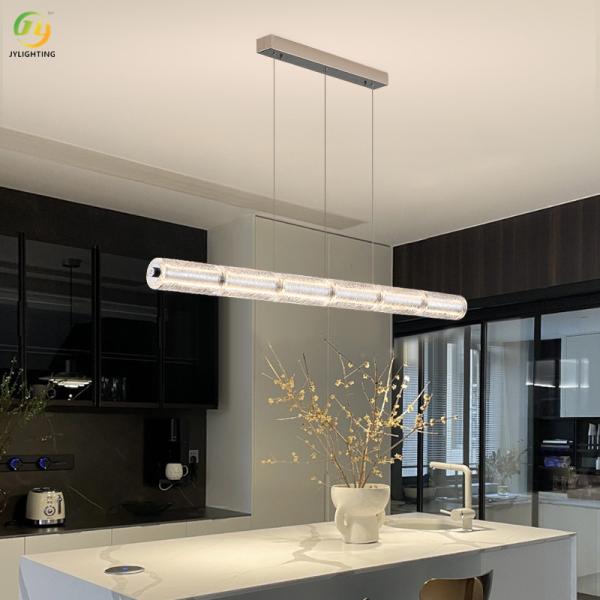 JYLIGHTING Italian Restaurant Chandelier Minimalist Long Strip Design Creative bar Master Bedroom Study Office Living Room Modern Pendant Light