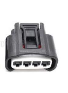 Natural Insulation Auto Electrical Connectors , 6098-7358 Wire Harness Connectors