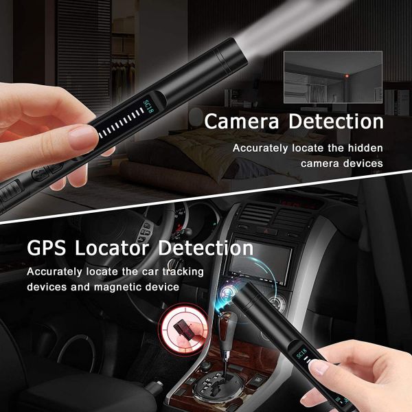 230mAh Battery Infrared Scanner for GPS Detector and Mobile Phone Signal Monitoring