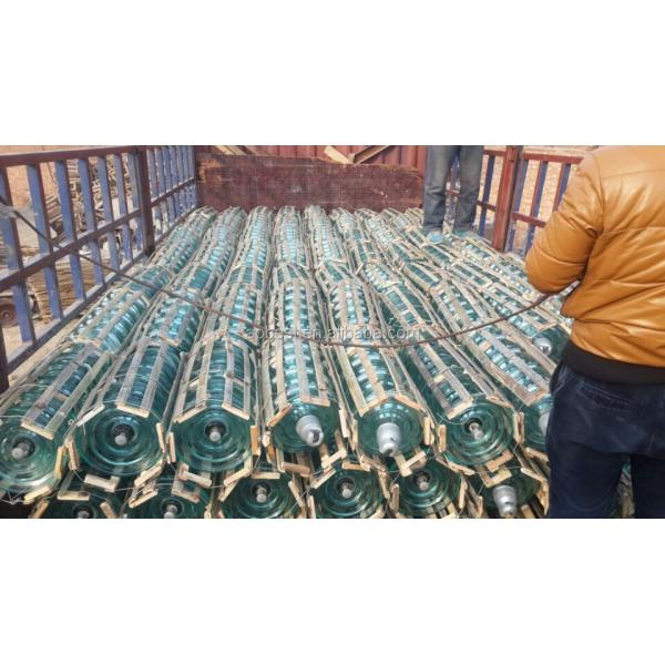 2024 Year Toughened Glass Insulator U120BP GREEN GOST Standard within Kazakhstan