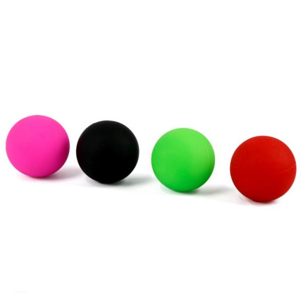 Bola macia da massagem da liberação de Myofascial, rua da lacrosse da massagem da bola do hóquei
