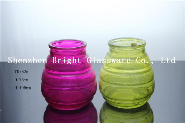 Colorful Glass Candle Holder Wholesale
