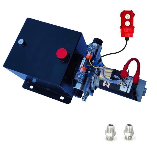 2200PSI 12v Hydraulic Power Unit Double Acting Standard Flow Rate